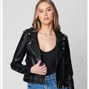 Vegan leather jacket